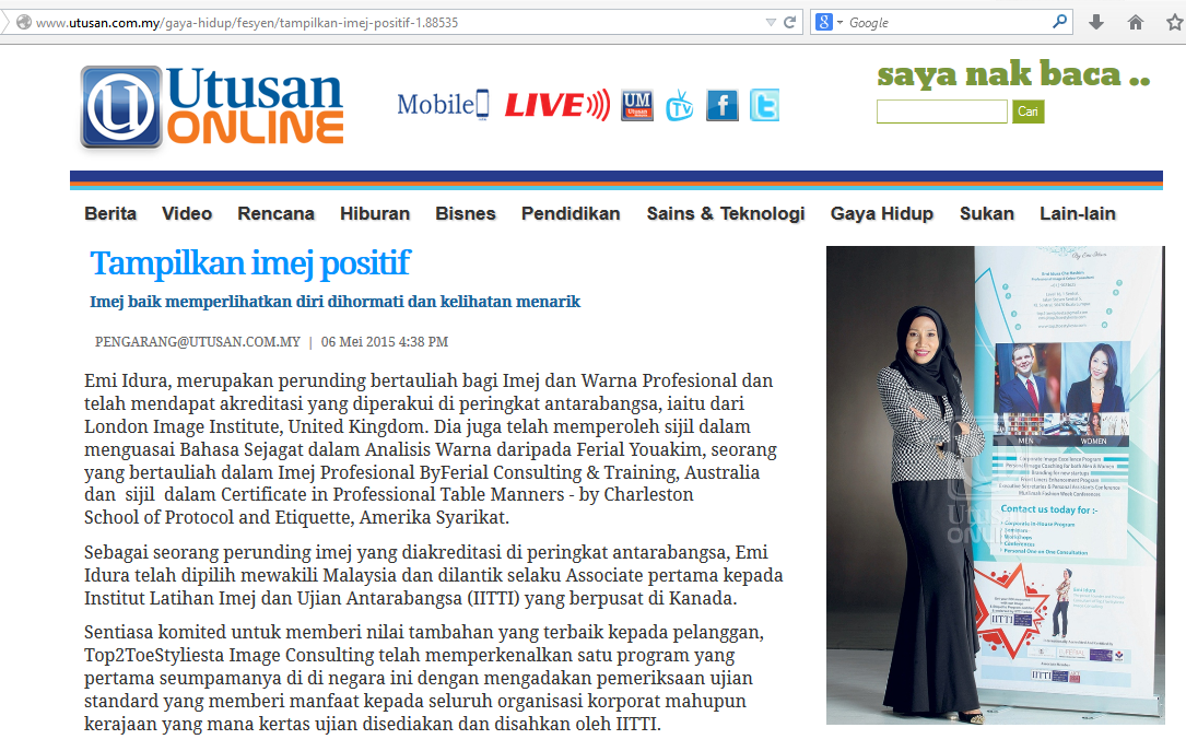 Emi landing account in Johor